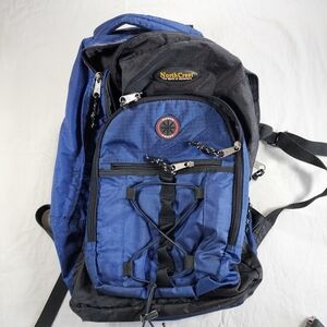 NorthCrest Blue and Black Men's Backpack
